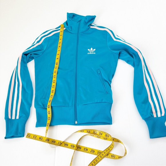 Adidas Trefoil 3 Stripe Zip Jacket, XS - Picture 9 of 11